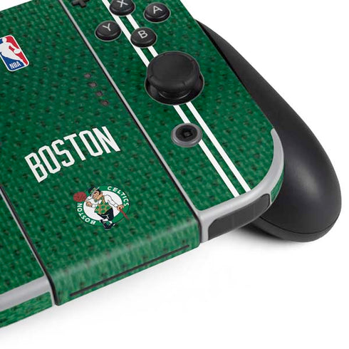 NBA Boston Celtics Jersey Nintendo Switch OLED (2021) Skin